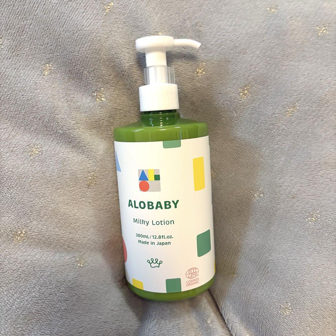 ALOBABY ベビーソープ 600ml & ミルキー ローション380ml