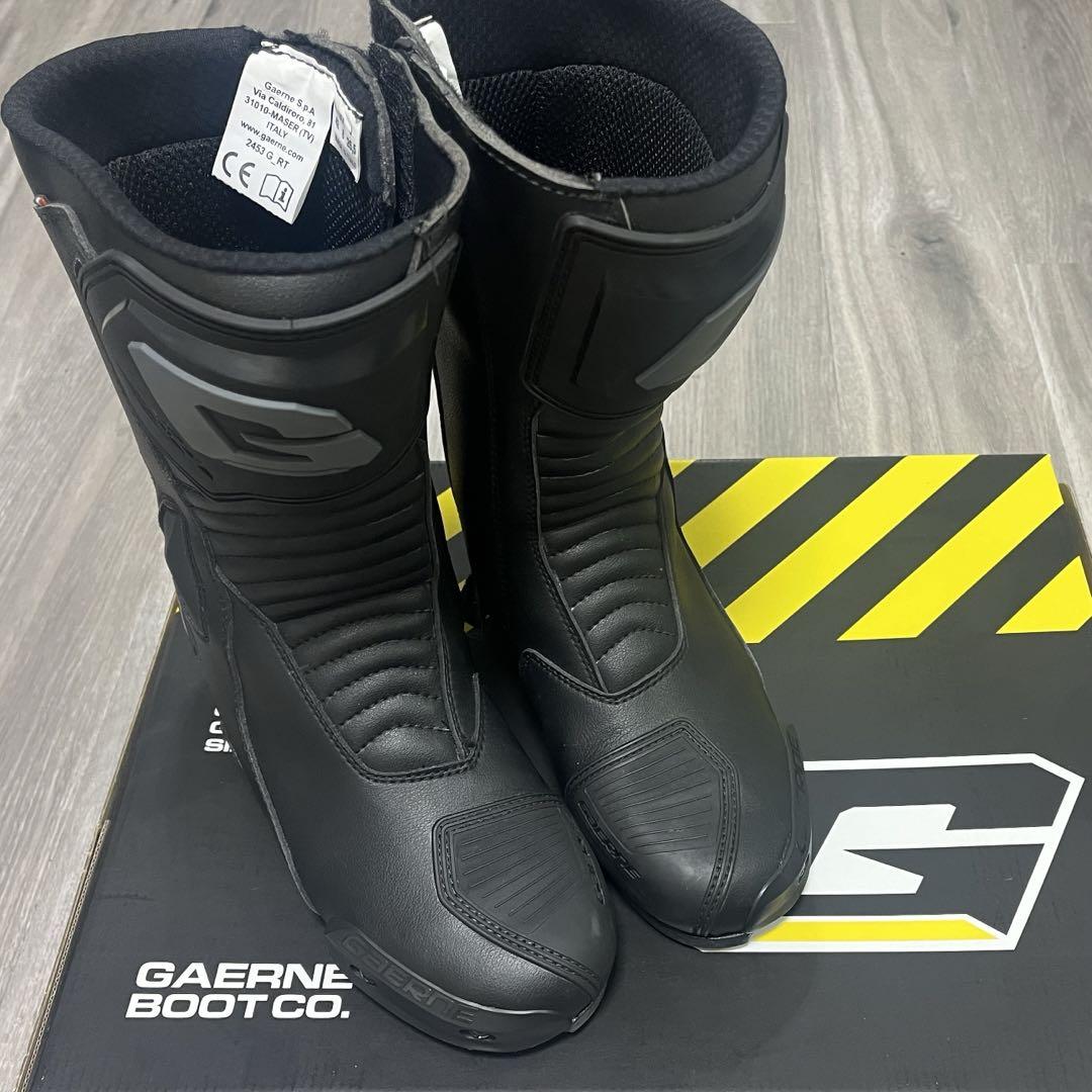GABERNE バイクブーツ ブラック 試着無料】ガエルネ Gアドベンチャー - バイク ブーツ