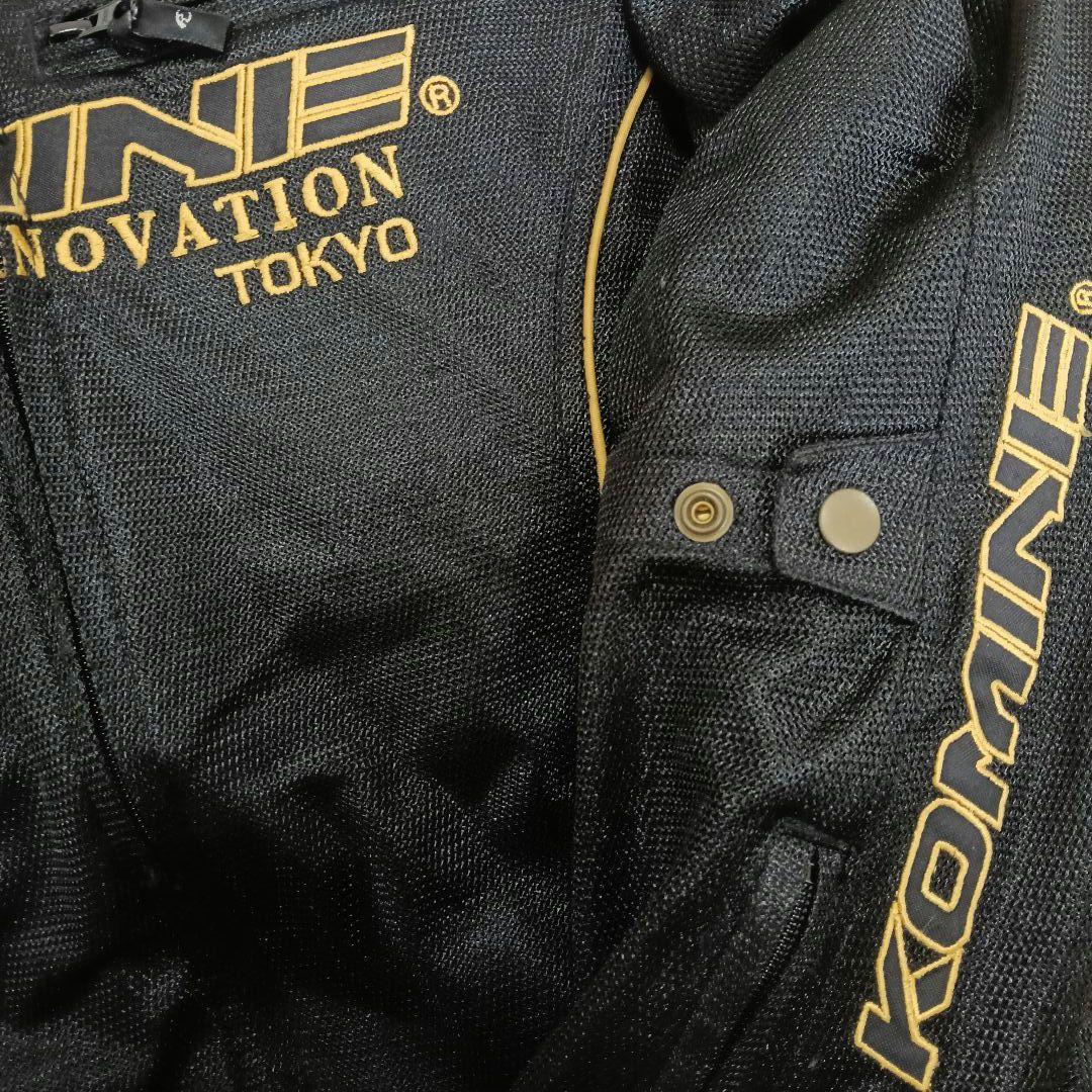 【美品】KOMINE コミネ メッシュジャケット Lサイズ フルプロテクター