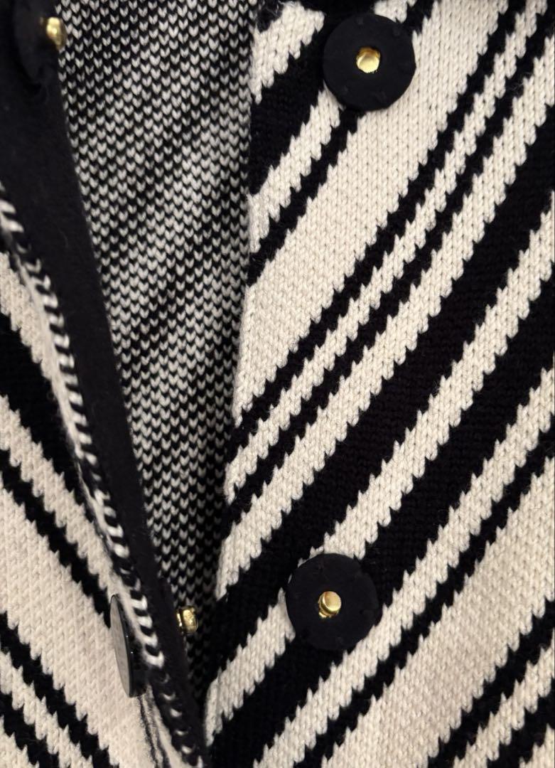 Tory Burch ストライプ ロングコート