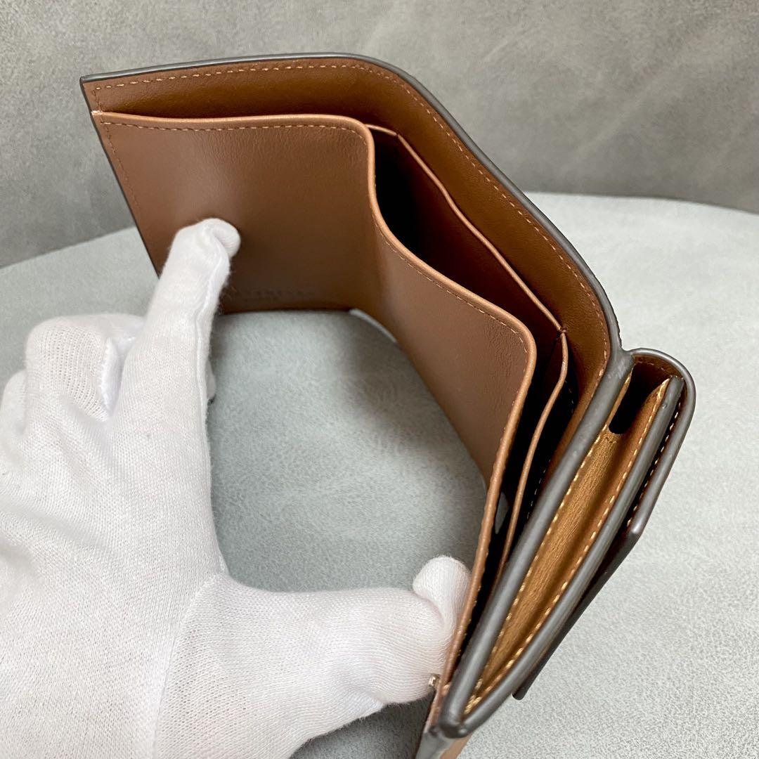 【未使用】限定品 ボナベンチュラ スモールウォレット スムースレザー キャメル 【未使用】限定品 ボナベンチュラ スモールウォレット スムースレザー キャメル