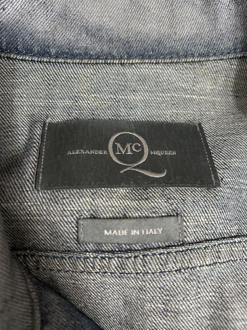 ALEXANDER MCQUEEN グラデーションデニムジャケット