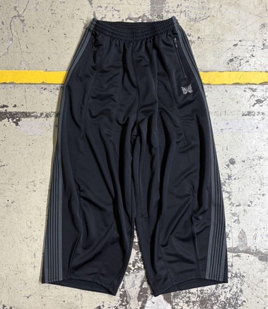 ヒザデルパンツ XS ブラック グレー ニードルズ ニードルス