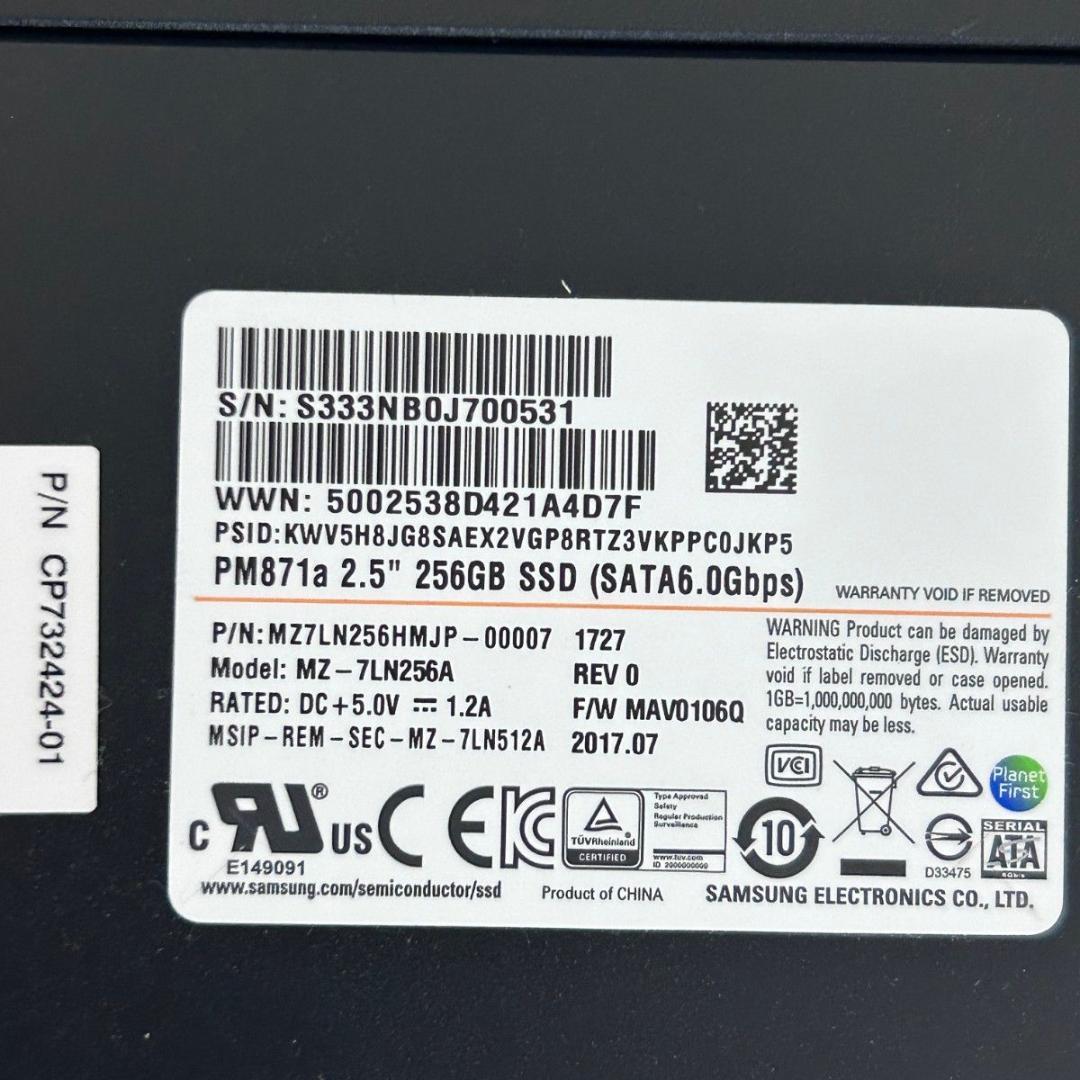 8個セット 256GB 2.5 SATA SSD まとめ 大量 複数