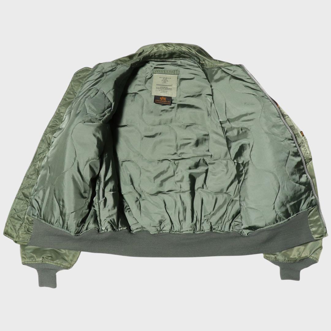 未使用級★90s★ALPHA★CWU-45P フライトジャケット★USA製★L 未使用級★90s★ALPHA★CWU-45P フライトジャケット★USA製★L