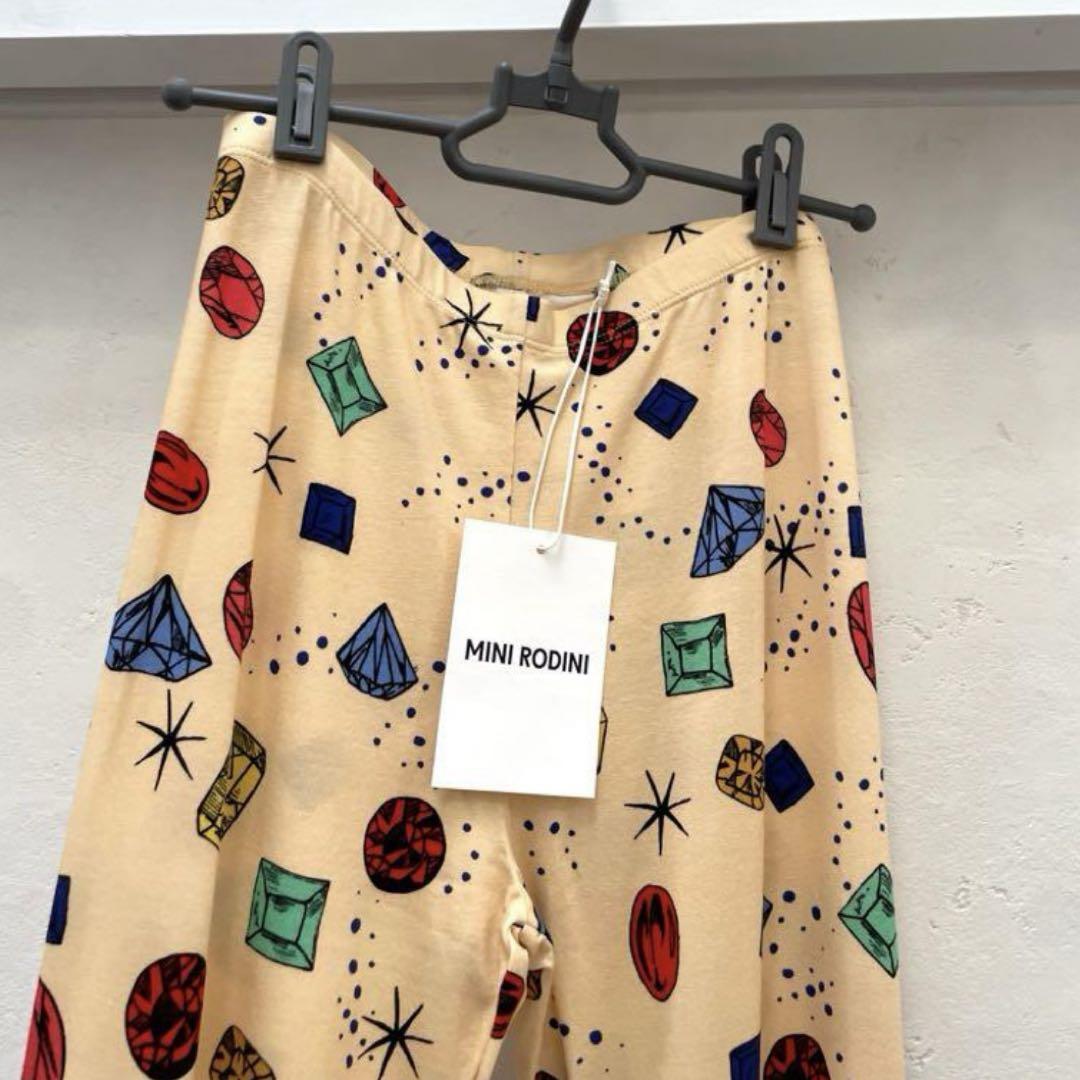 ⭐︎トリ⭐︎mini rodini 5点おまとめ ⚫︎mini rodini⚫︎宝石柄のレギンス 140/146 - メルカリ