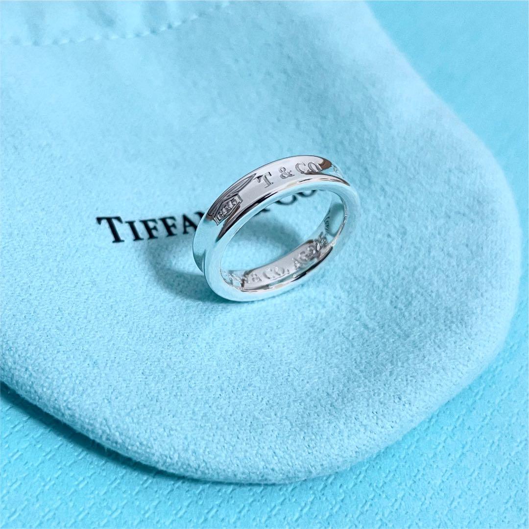 美品】Tiffany u0026 Co. 1837 ナローリング 指輪 6号 シルバー www