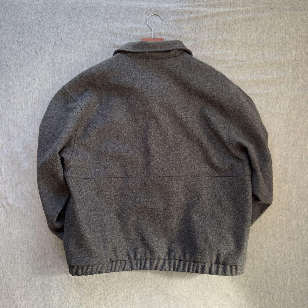 速くおよび自由な PENDLETONウールジャケット グレー Lサイズ ジャケット・アウター