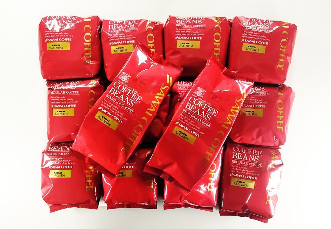 【新品・14袋】澤井珈琲 ブレンドフォルテシモ 約700杯分 豆のまま 珈琲 新品・14袋】澤井珈琲 ブレンドフォルテシモ 約700杯分 豆のまま