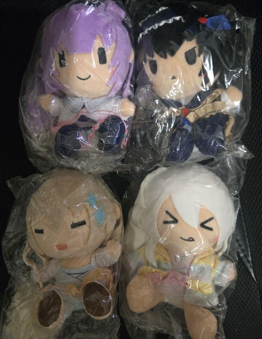 ぱれっと 9nineのぬいぐるみ5体セット 新品未開封