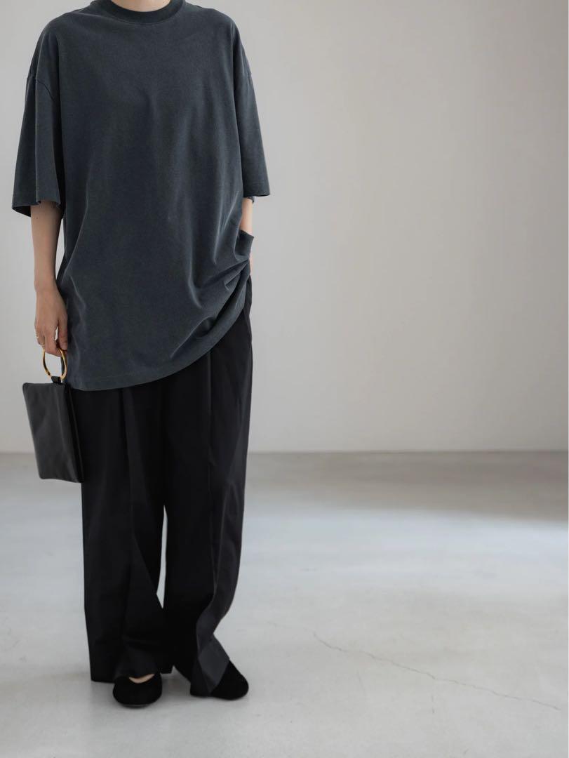新品　digne huge T vintage black