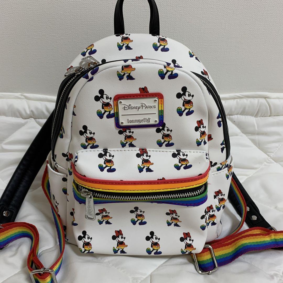 新製品情報も満載 PARKS 美品】Disney Loungefly メルカリ - 限定品 リュック ミッキー バッグ