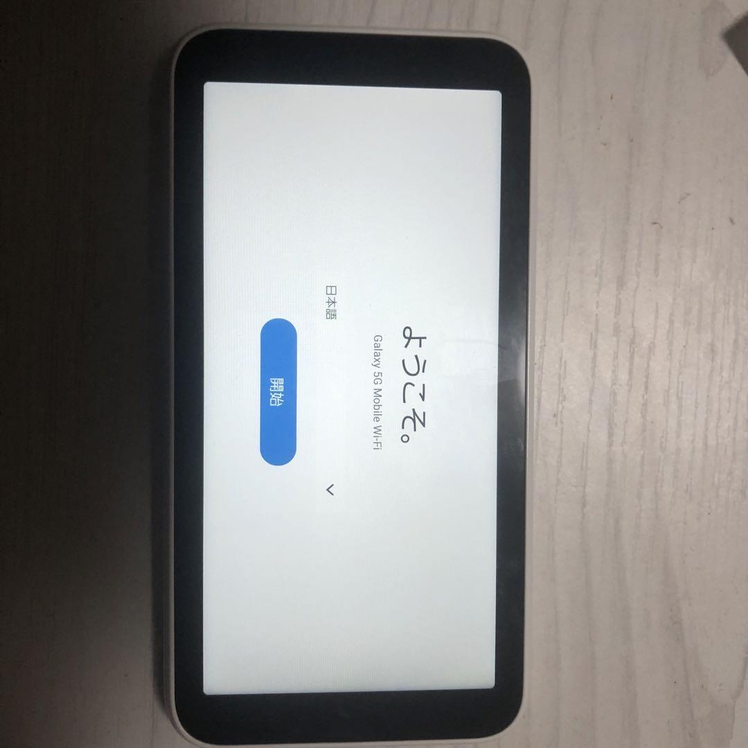 【モバイルルーター】Galaxy 5G Mobile Wi-Fi SCR01