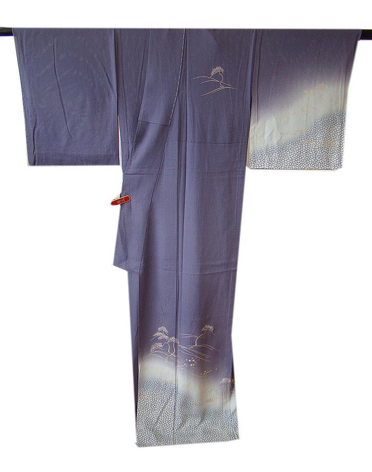 美品 作家物 夏物 駒絽 3本絽 附下げ・訪問着(正絹）未使用