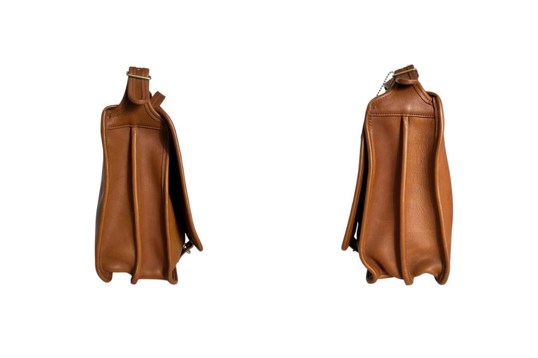 COACH/オールドコーチ 5274 オールレザー ビジネスバッグ ターンロック