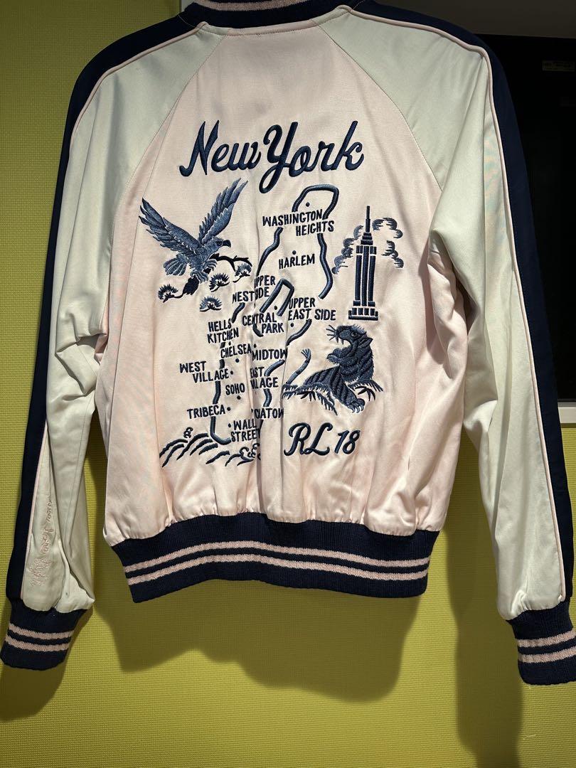 Ralph Lauren スカジャン ピンク・ホワイト