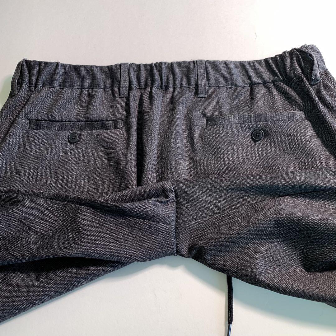 MASCHILE Lサイズ ストレッチスーツ 春夏 セットアップスーツ グレー