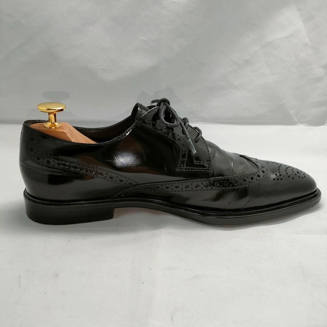 TOD'S/トッズ/ビジネス/カジュアル/ウィングチップ/ブラック/24cm
