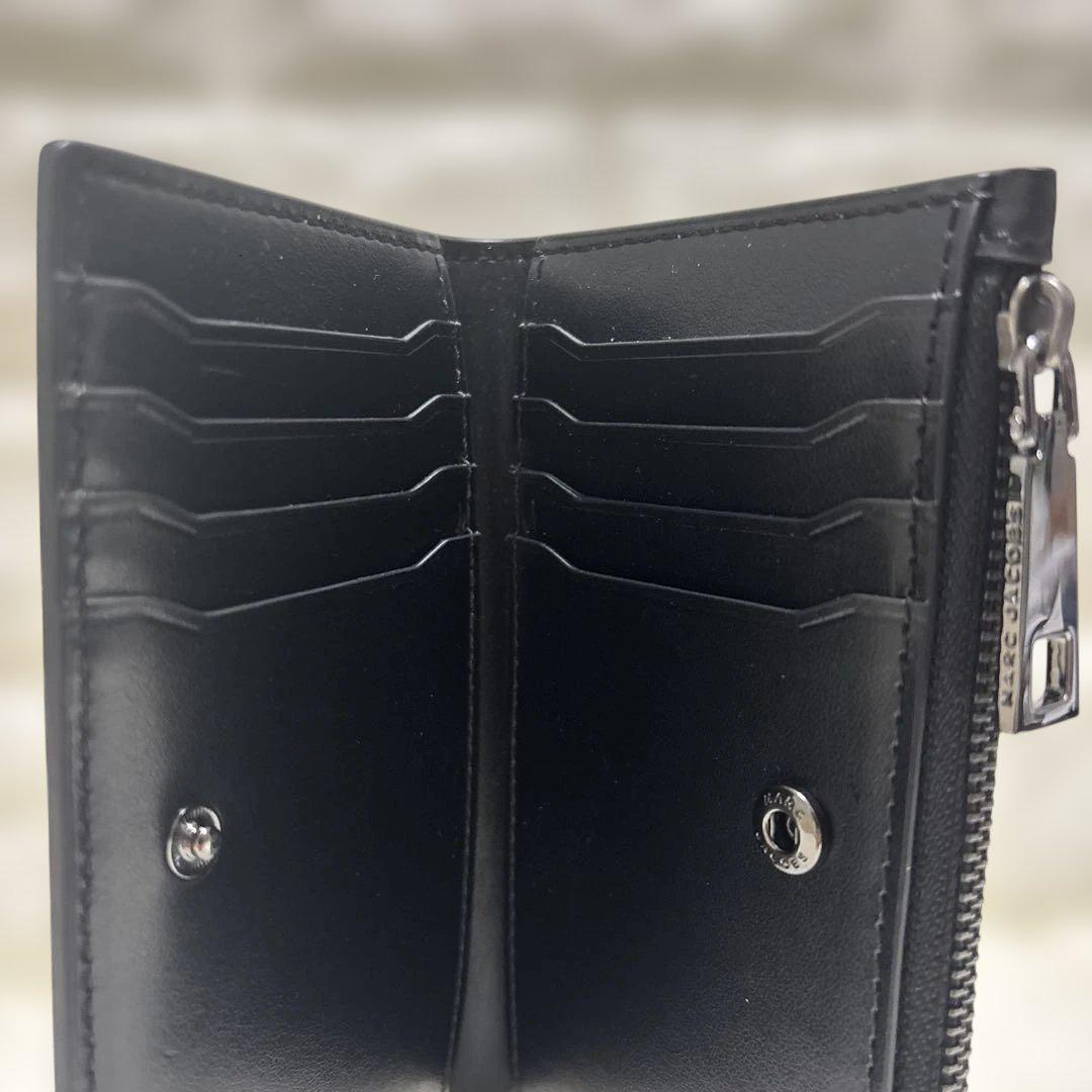 MARKJACOBS Slim Bifold Wallet 折財布　ブラック