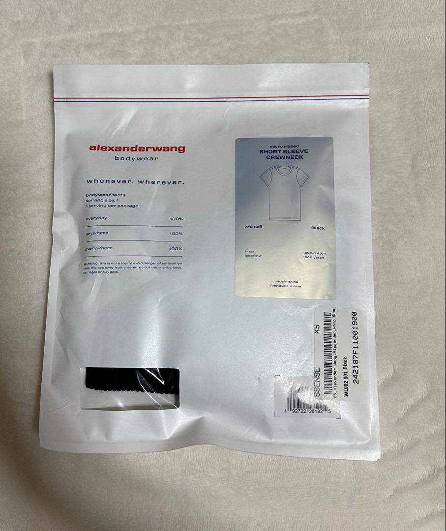 alexander wang ロゴパッチ Tシャツ