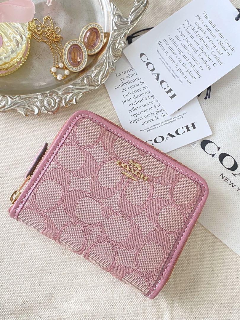 COACH コーチ 財布 ペブルレザー シグネチャー スタッズ