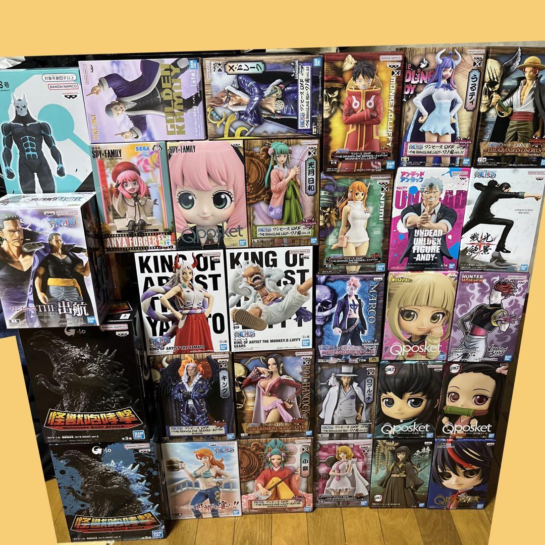 全22体ワンピースドラゴンボールメインジャンプ系プライズセット