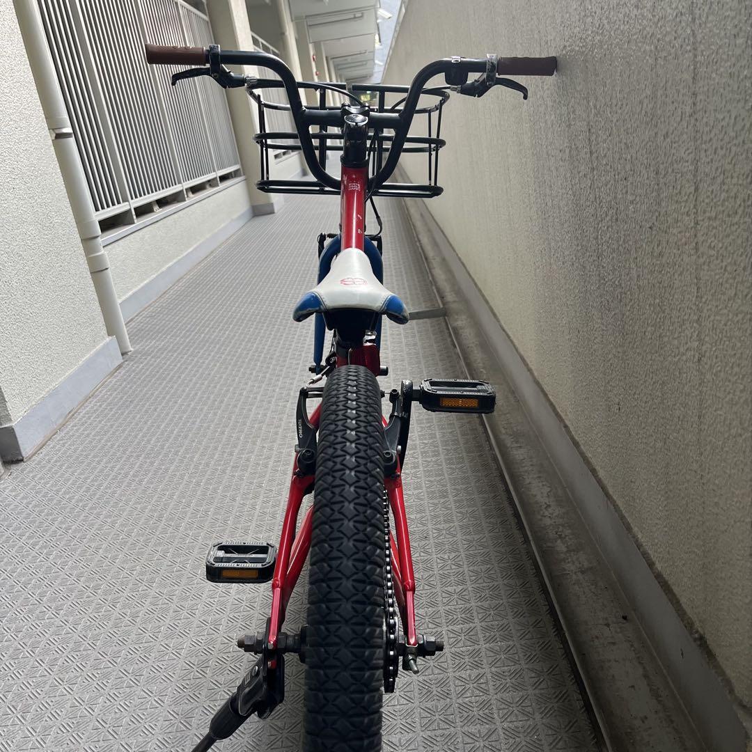 送料込】12インチヨツバサイクルヒーローレッドキッズ子供用自転車
