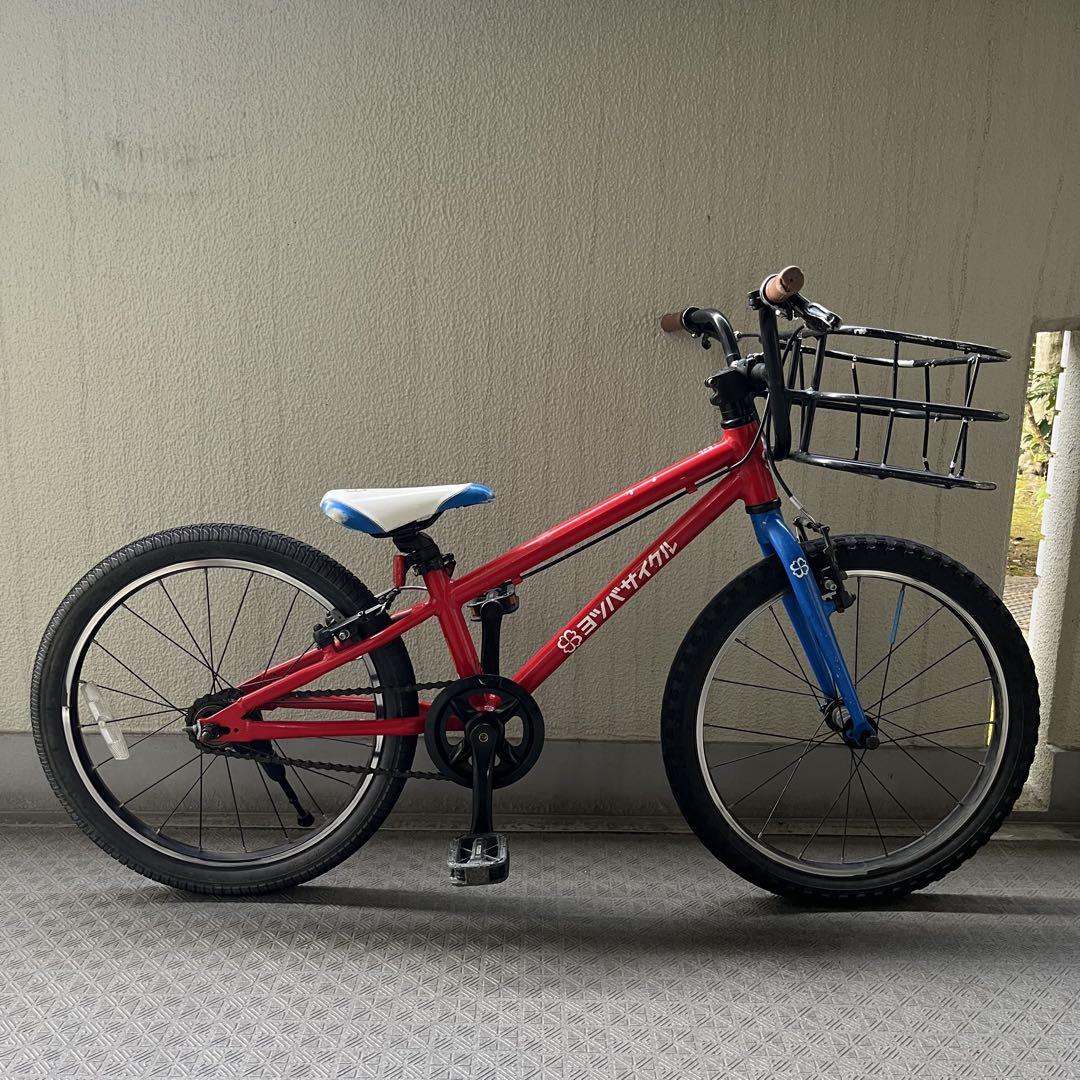 20インチ】 ヨツバサイクル ヒーローレッド 子供用自転車 - メルカリ
