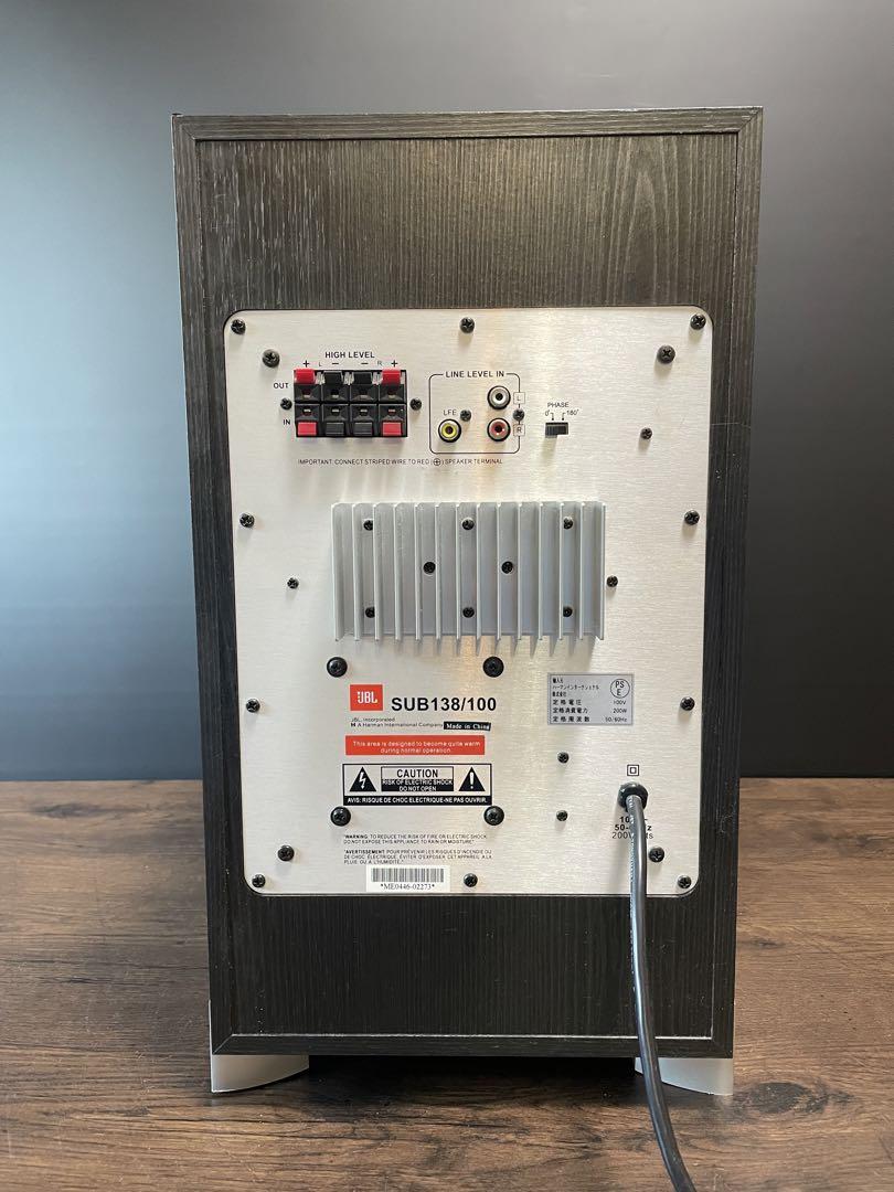 JBL SUB138 /100 アクティブサブウーファー