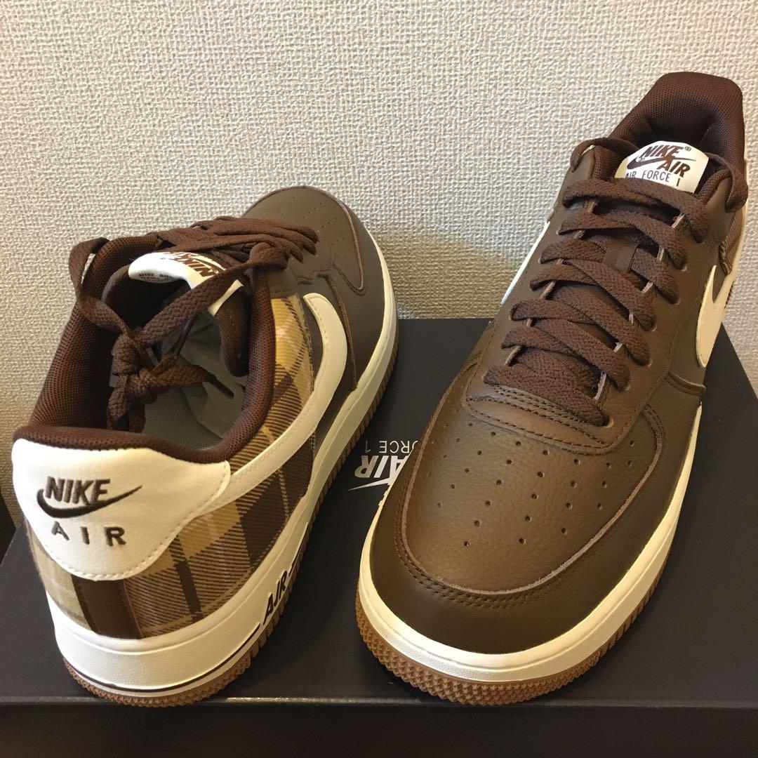 NIKE★エアフォース 1'07 LX ブラウン ナイキ エアフォース1 07 LX 28cm ブラウン ナイキスニーカー