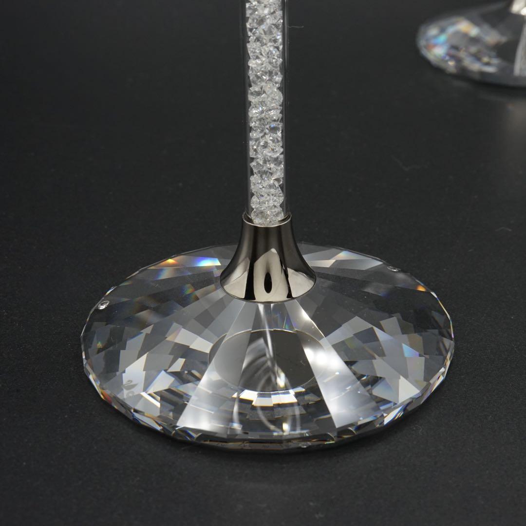 スワロフスキー SWAROVSKI ペア シャンパン グラス クリスタル スワロフスキー SWAROVSKI ペア シャンパン グラス クリスタル