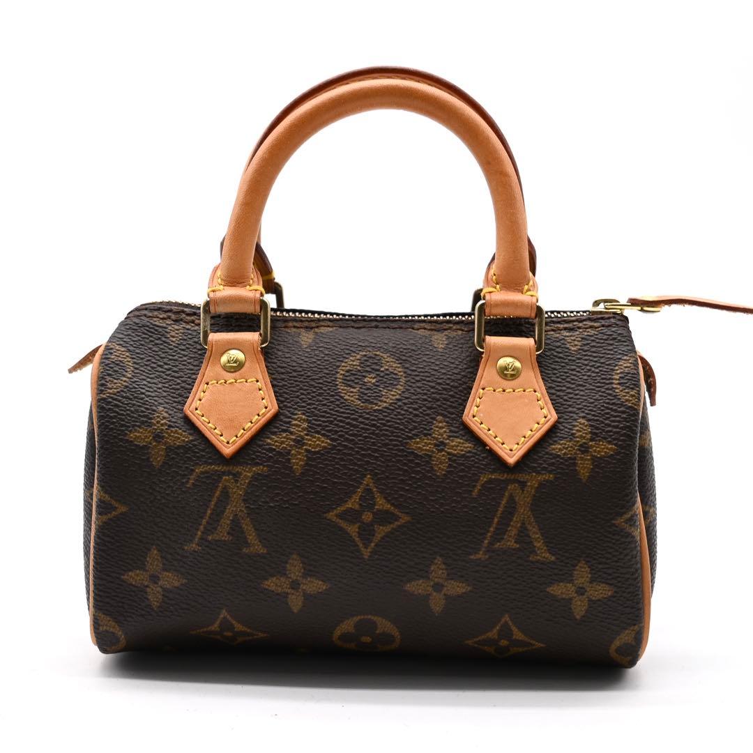 【付属品完備】ルイヴィトン ミニスピーディ モノグラム ハンドバッグ 2way