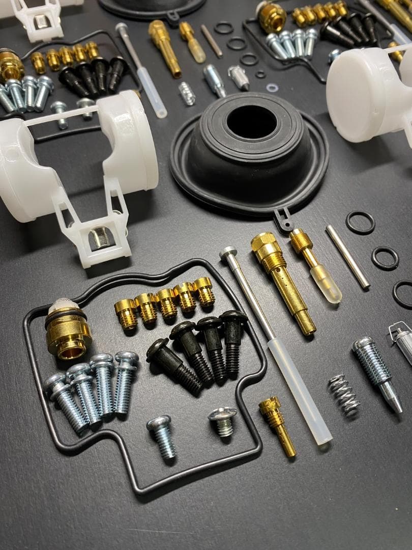 ZZR400　キャブレター　メインジェット　リペアキット　燃調キット　メンテ