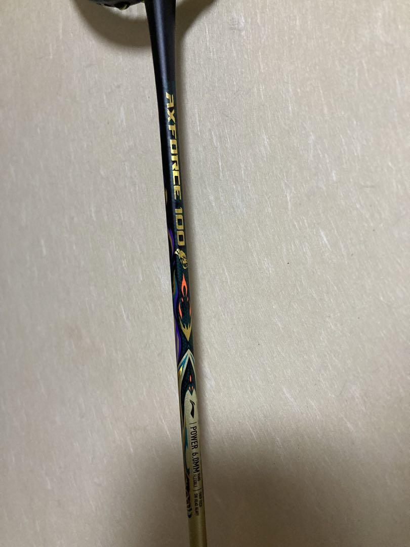 H*a様 LI-NING lining AXFORCE100 4u5 Amazon | LI-NING(リーニン) バドミントン 未張りラケット