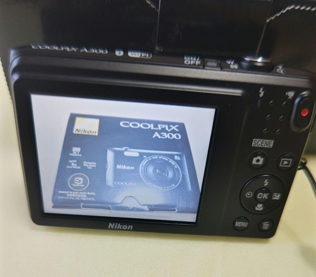 ★1回のみ使用! 美品です!! Nikon COOLPIX A300 画像3