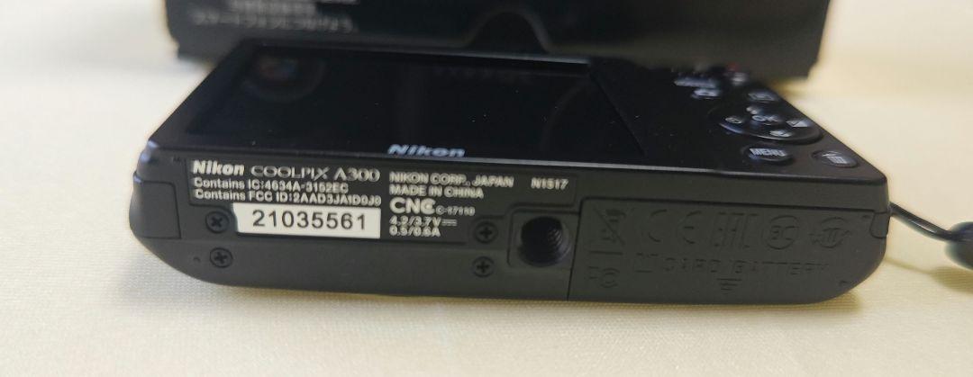 ★1回のみ使用! 美品です!! Nikon COOLPIX A300 画像6