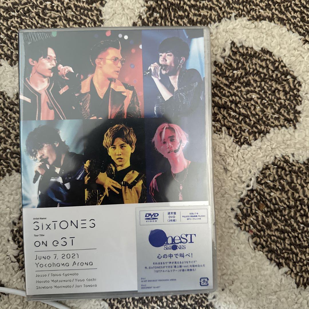 激安店舗 SixTONES on eST DVD初回盤&通常盤セット ミュージック