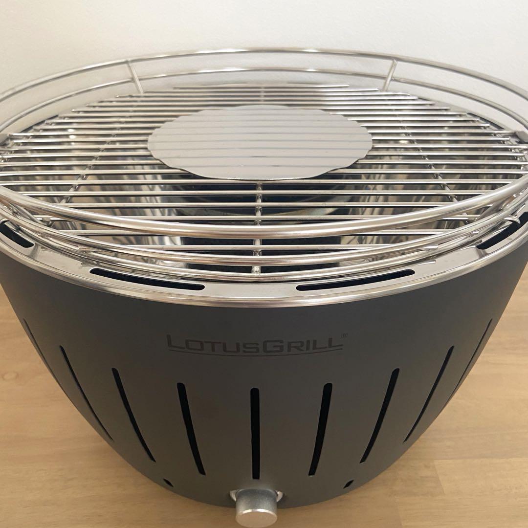 【美品】 LotusGrill ロータスグリル バーベキュー ダークグレー