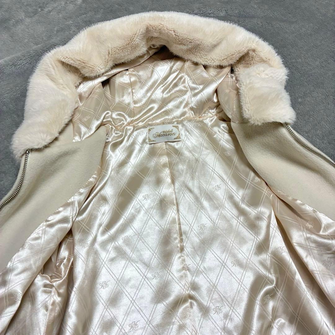 大人気✨ミシェルマカロン 美シルエット♡Aラインコート フード ファー ウール混 人気・おすすめ｜省スペース設計・旅行向けにおすすめ 公式 プライバシー配送