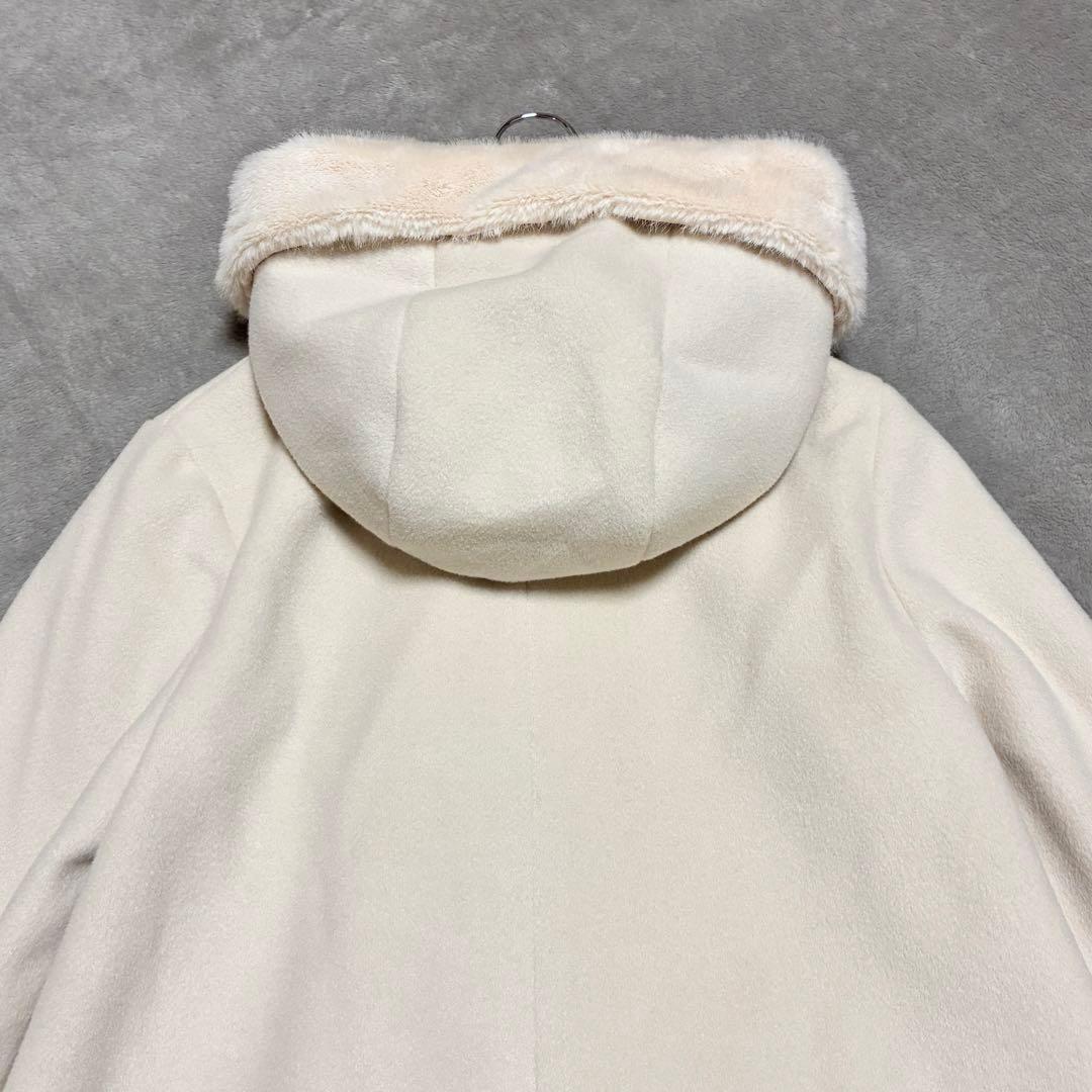 大人気✨ミシェルマカロン 美シルエット♡Aラインコート フード ファー ウール混 人気・おすすめ｜省スペース設計・旅行向けにおすすめ 公式 プライバシー配送