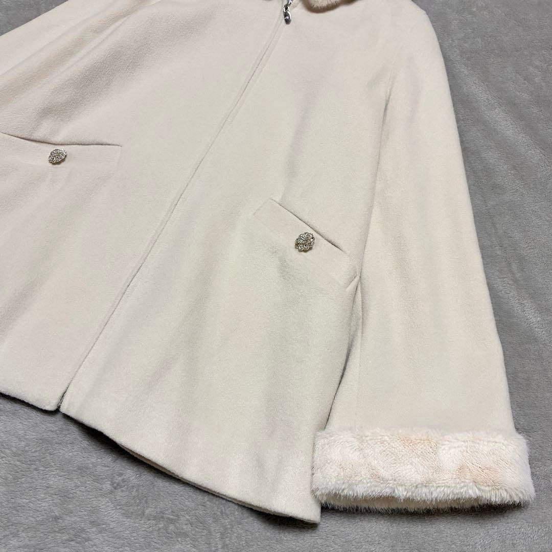 大人気✨ミシェルマカロン 美シルエット♡Aラインコート フード ファー ウール混 人気・おすすめ｜省スペース設計・旅行向けにおすすめ 公式 プライバシー配送