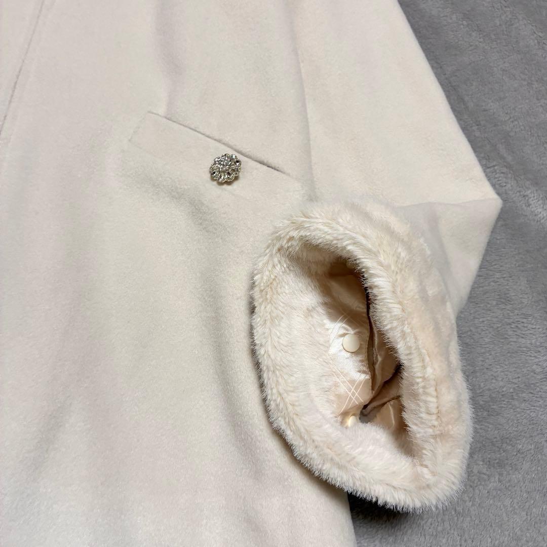 大人気✨ミシェルマカロン 美シルエット♡Aラインコート フード ファー ウール混 人気・おすすめ｜省スペース設計・旅行向けにおすすめ 公式 プライバシー配送