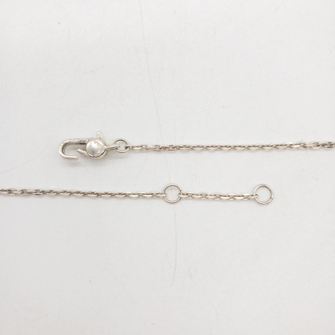 【お買い得】GUCCI ネックレス シルバー ハート Gロゴ SV925