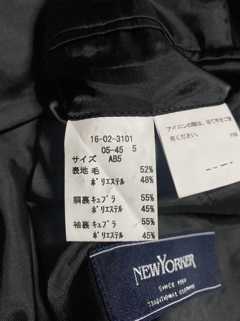 NEWYORKER◇ニューヨーカー◇メンズスーツセットアップ