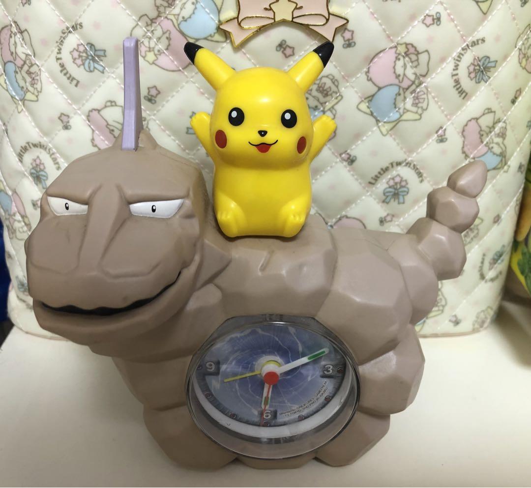 ポケモン ピカチュウ イワーク 置き時計