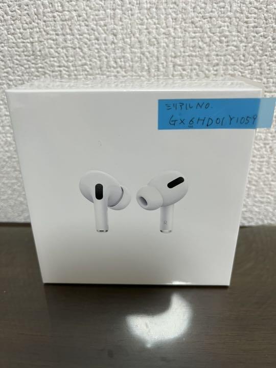 新品未開封】2022年7月購入AirPods Pro MLWK3J/A - ヘッドフォン