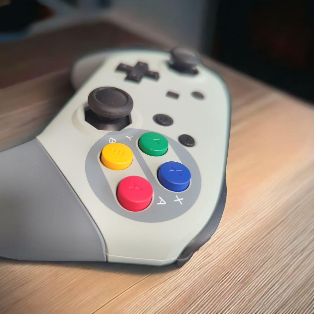 Nintendo Switch プロコン カスタム ( スーファミ八角形ゲート)