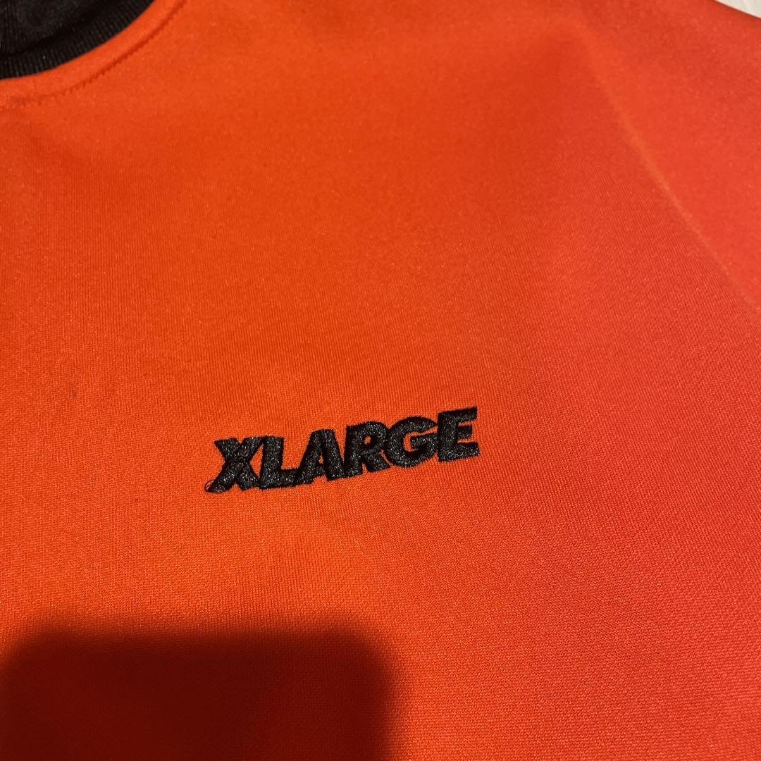 X-LARGE (エクストララージ) OG TRACK JACKET/トラックジャケット オレンジ×ブラック サイズ:XL