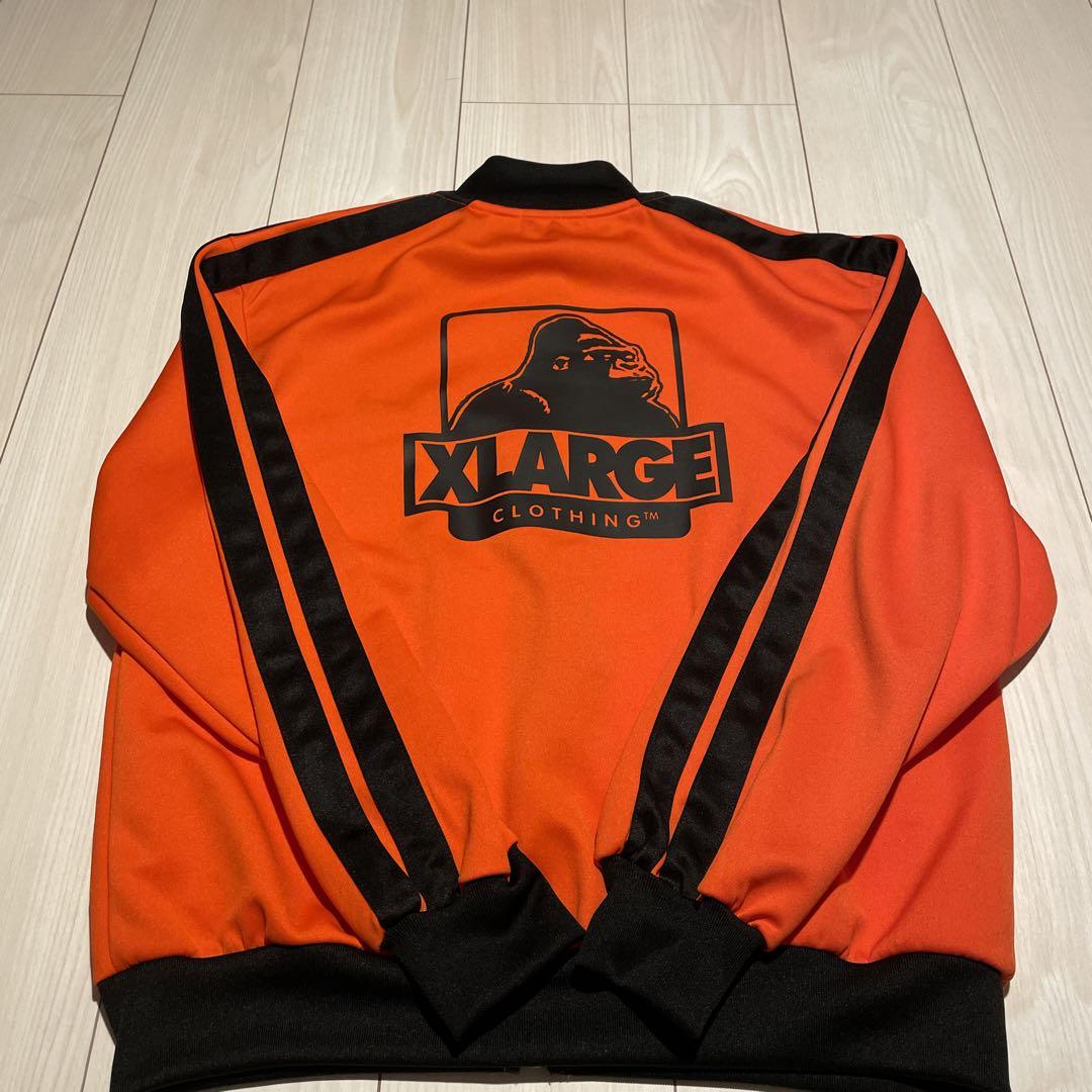 X-LARGE (エクストララージ) OG TRACK JACKET/トラックジャケット オレンジ×ブラック サイズ:XL