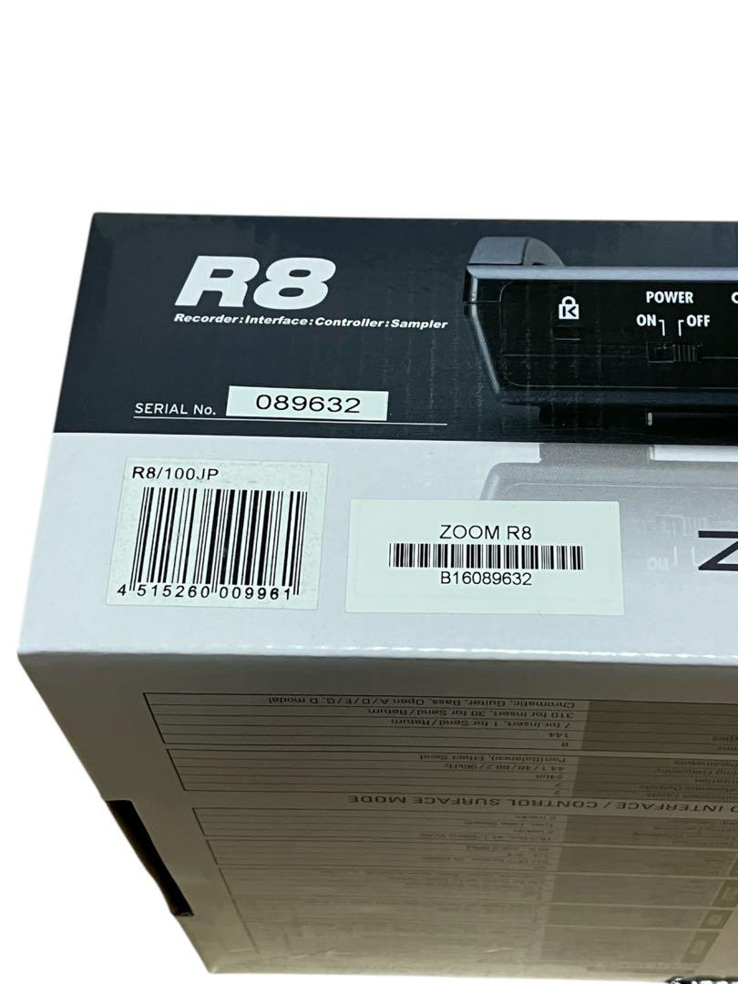 ZOOM ズーム R8 マルチトラックレコーダー